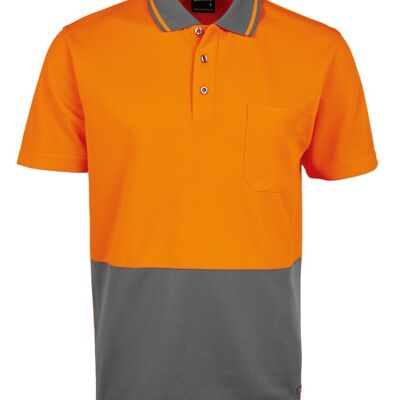 JB's Adults and Kids Hi Vis Non Cuff Traditional Polo Thumbnail