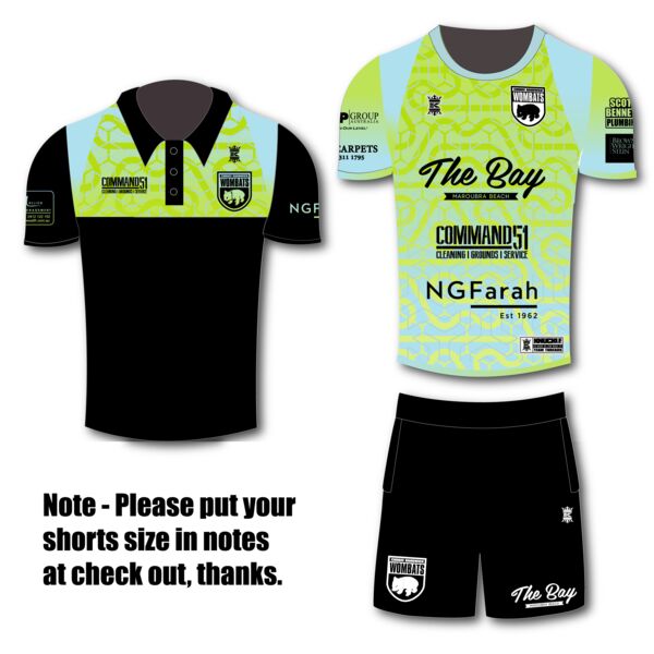 2025 WOMBATS TEE/SHORTS/POLO Thumbnail