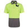 JB's Adults and Kids Hi Vis Non Cuff Traditional Polo Thumbnail