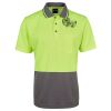 JB's Adults and Kids Hi Vis Non Cuff Traditional Polo Thumbnail