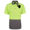JB's Adults and Kids Hi Vis Non Cuff Traditional Polo Thumbnail