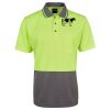 JB's Adults and Kids Hi Vis Non Cuff Traditional Polo Thumbnail