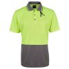 JB's Adults and Kids Hi Vis Non Cuff Traditional Polo Thumbnail