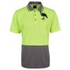 JB's Adults and Kids Hi Vis Non Cuff Traditional Polo Thumbnail