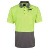 JB's Adults and Kids Hi Vis Non Cuff Traditional Polo Thumbnail