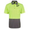 JB's Adults and Kids Hi Vis Non Cuff Traditional Polo Thumbnail