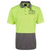 JB's Adults and Kids Hi Vis Non Cuff Traditional Polo Thumbnail