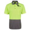 JB's Adults and Kids Hi Vis Non Cuff Traditional Polo Thumbnail