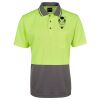 JB's Adults and Kids Hi Vis Non Cuff Traditional Polo Thumbnail