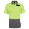 JB's Adults and Kids Hi Vis Non Cuff Traditional Polo Thumbnail