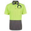 JB's Adults and Kids Hi Vis Non Cuff Traditional Polo Thumbnail