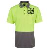 JB's Adults and Kids Hi Vis Non Cuff Traditional Polo Thumbnail