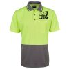 JB's Adults and Kids Hi Vis Non Cuff Traditional Polo Thumbnail