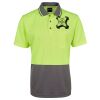 JB's Adults and Kids Hi Vis Non Cuff Traditional Polo Thumbnail