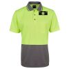 JB's Adults and Kids Hi Vis Non Cuff Traditional Polo Thumbnail