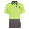 JB's Adults and Kids Hi Vis Non Cuff Traditional Polo Thumbnail