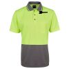 JB's Adults and Kids Hi Vis Non Cuff Traditional Polo Thumbnail