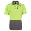 JB's Adults and Kids Hi Vis Non Cuff Traditional Polo Thumbnail