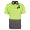 JB's Adults and Kids Hi Vis Non Cuff Traditional Polo Thumbnail