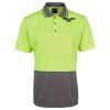 JB's Adults and Kids Hi Vis Non Cuff Traditional Polo Thumbnail