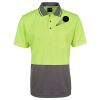 JB's Adults and Kids Hi Vis Non Cuff Traditional Polo Thumbnail