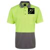JB's Adults and Kids Hi Vis Non Cuff Traditional Polo Thumbnail
