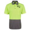 JB's Adults and Kids Hi Vis Non Cuff Traditional Polo Thumbnail