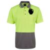 JB's Adults and Kids Hi Vis Non Cuff Traditional Polo Thumbnail