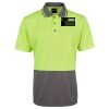 JB's Adults and Kids Hi Vis Non Cuff Traditional Polo Thumbnail