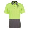 JB's Adults and Kids Hi Vis Non Cuff Traditional Polo Thumbnail