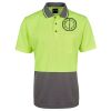 JB's Adults and Kids Hi Vis Non Cuff Traditional Polo Thumbnail