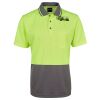 JB's Adults and Kids Hi Vis Non Cuff Traditional Polo Thumbnail