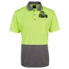 JB's Adults and Kids Hi Vis Non Cuff Traditional Polo Thumbnail