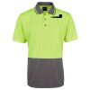 JB's Adults and Kids Hi Vis Non Cuff Traditional Polo Thumbnail