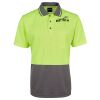 JB's Adults and Kids Hi Vis Non Cuff Traditional Polo Thumbnail
