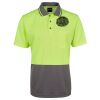 JB's Adults and Kids Hi Vis Non Cuff Traditional Polo Thumbnail