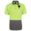 JB's Adults and Kids Hi Vis Non Cuff Traditional Polo Thumbnail