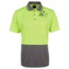 JB's Adults and Kids Hi Vis Non Cuff Traditional Polo Thumbnail
