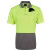JB's Adults and Kids Hi Vis Non Cuff Traditional Polo Thumbnail