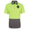 JB's Adults and Kids Hi Vis Non Cuff Traditional Polo Thumbnail