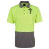 JB's Adults and Kids Hi Vis Non Cuff Traditional Polo Thumbnail