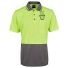 JB's Adults and Kids Hi Vis Non Cuff Traditional Polo Thumbnail