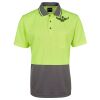 JB's Adults and Kids Hi Vis Non Cuff Traditional Polo Thumbnail
