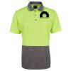 JB's Adults and Kids Hi Vis Non Cuff Traditional Polo Thumbnail