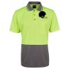 JB's Adults and Kids Hi Vis Non Cuff Traditional Polo Thumbnail