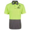 JB's Adults and Kids Hi Vis Non Cuff Traditional Polo Thumbnail