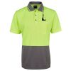 JB's Adults and Kids Hi Vis Non Cuff Traditional Polo Thumbnail