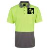 JB's Adults and Kids Hi Vis Non Cuff Traditional Polo Thumbnail