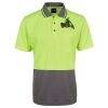 JB's Adults and Kids Hi Vis Non Cuff Traditional Polo Thumbnail