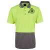 JB's Adults and Kids Hi Vis Non Cuff Traditional Polo Thumbnail
